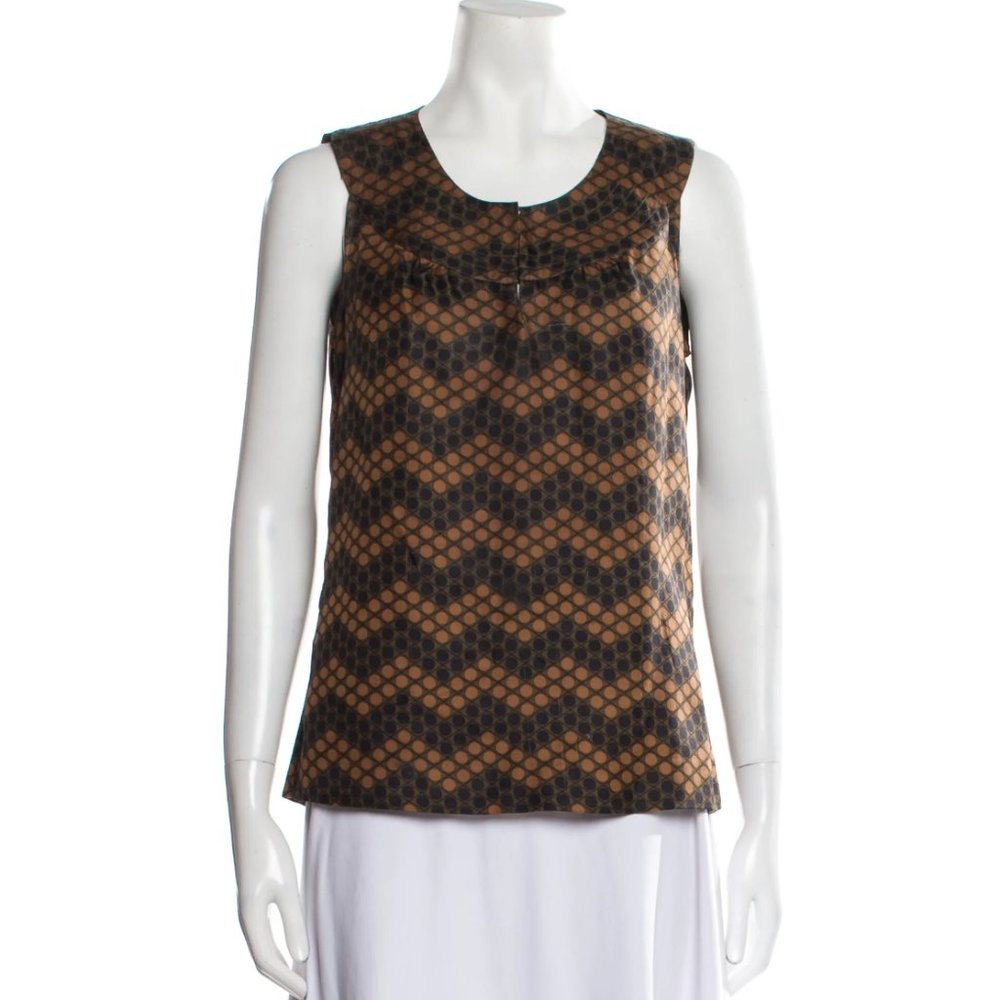 Tory Burch | Silk Printed Top - Sz 4